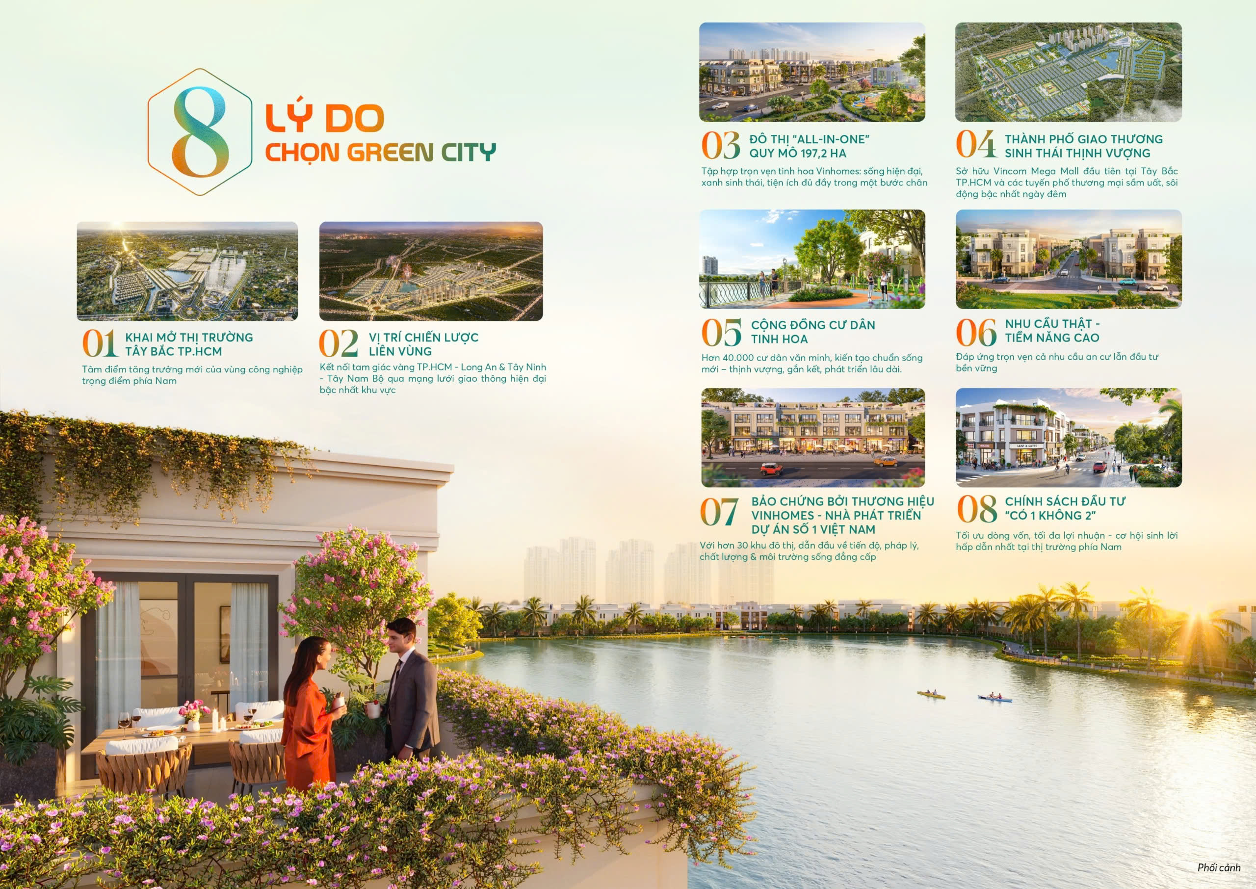 Lý do nên mua Vinhomes Green City